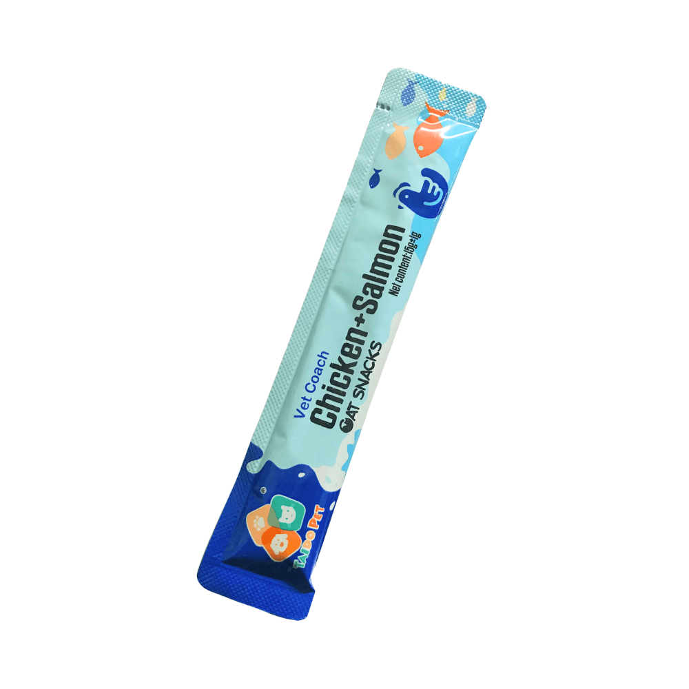 Taido Pet Vet Coach Chicken & Salmon Cat Treat Snacks 15g