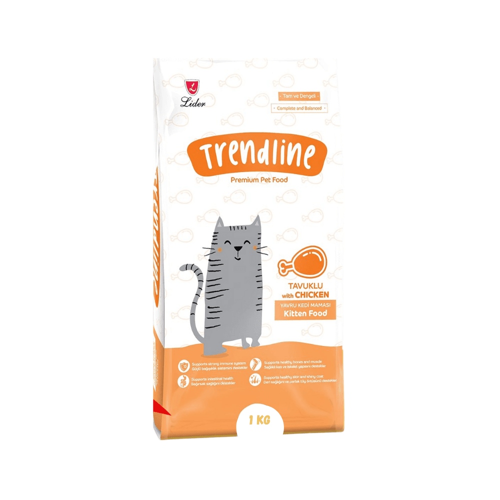 Trendline Kitten Cat Food Chicken 1kg