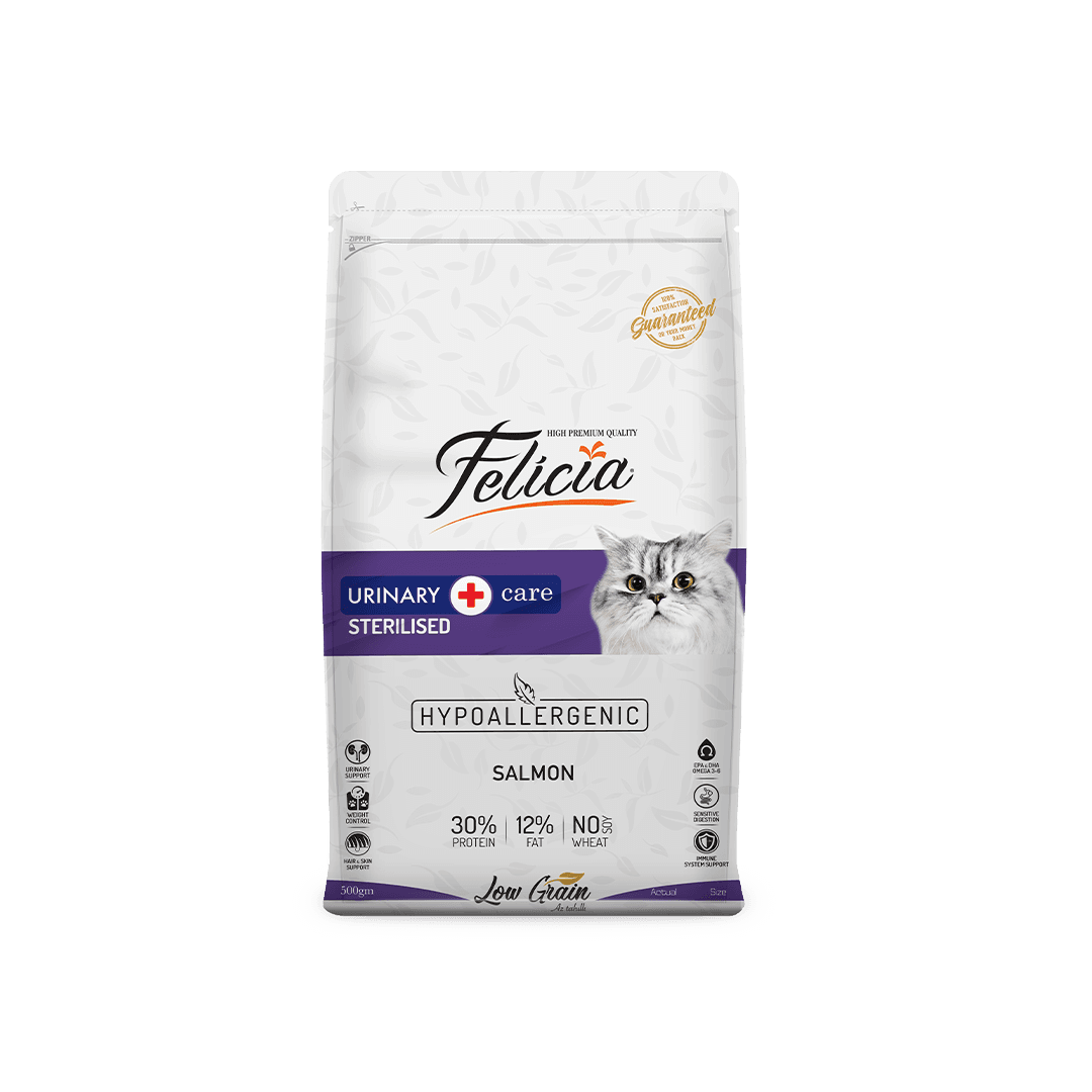 Felicia Low Grain Urinary Care Salmon 500g