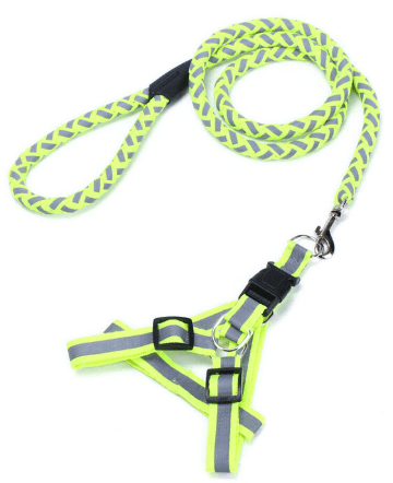 Reflective Dog Leash Harness Durable and Comfortable