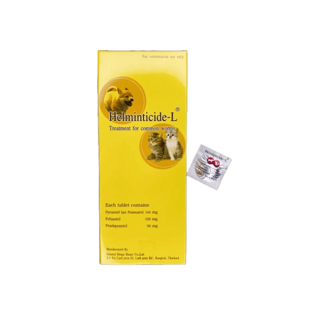 Helminticide-L – Deworming Tablet for Dogs & Cats