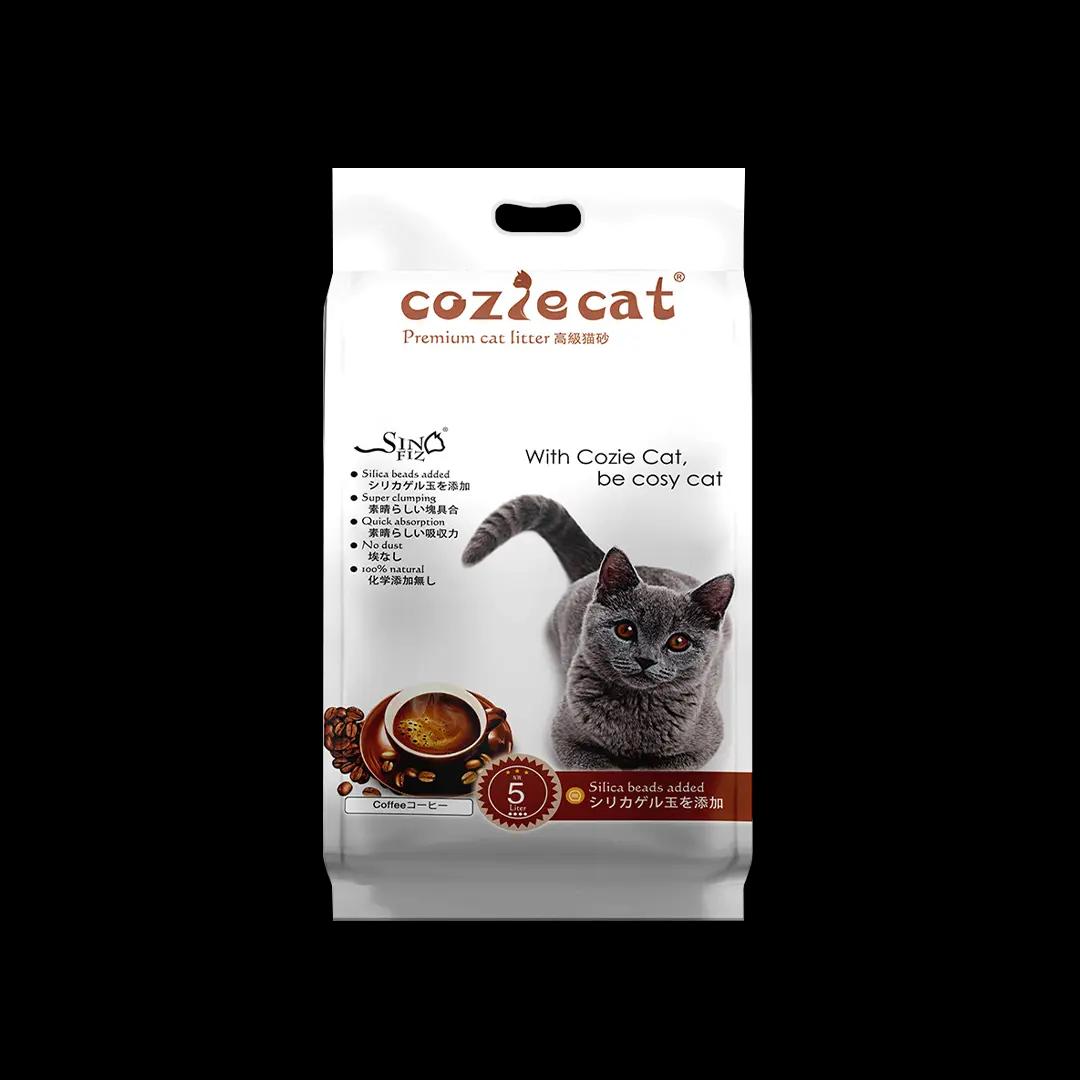 Coziecat Premium Clumping Cat Litter Coffee 10L