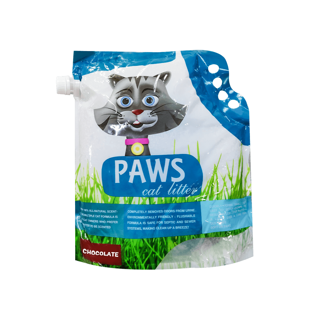 Paws Clumping Cat Litter Chocolate 5L (4.5kg)