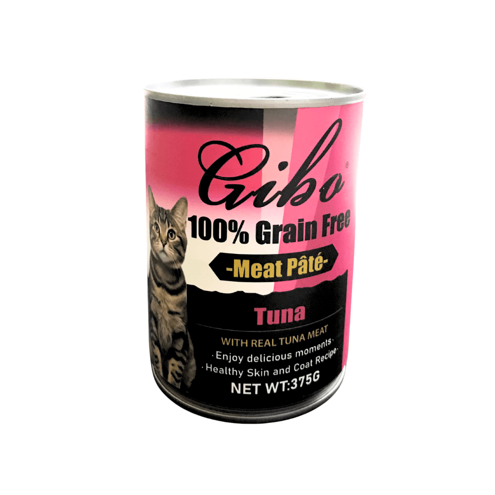 Gibo GRAIN FREE Cat Canned Food Tuna 375gm