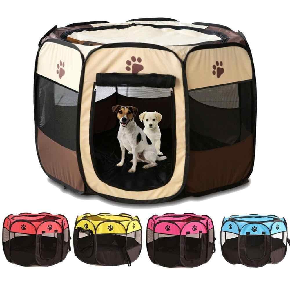Portable Folding Pet Tent House for Cats & Dogs Extra Large (114cm)