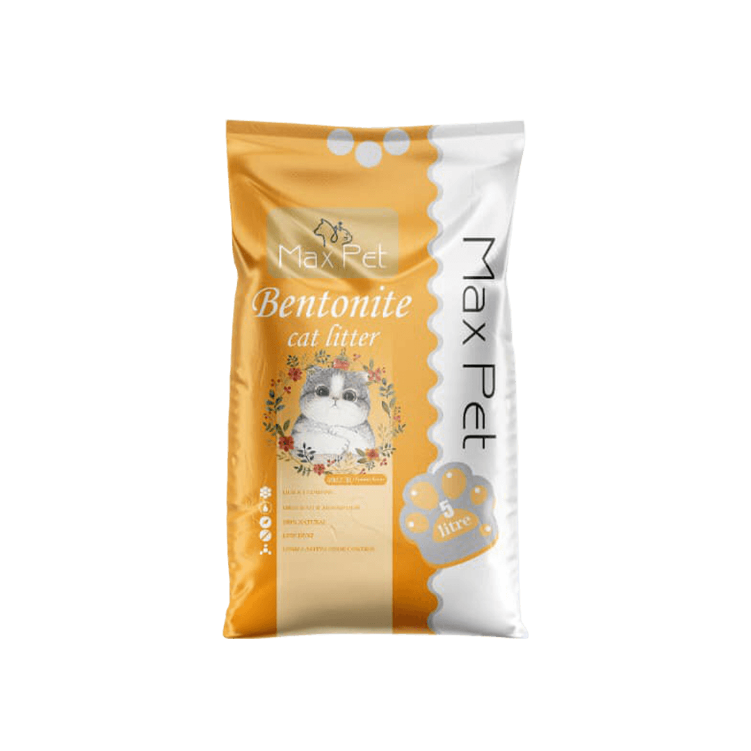 MaxPet Bentonite Cat Litter Lemon 5L