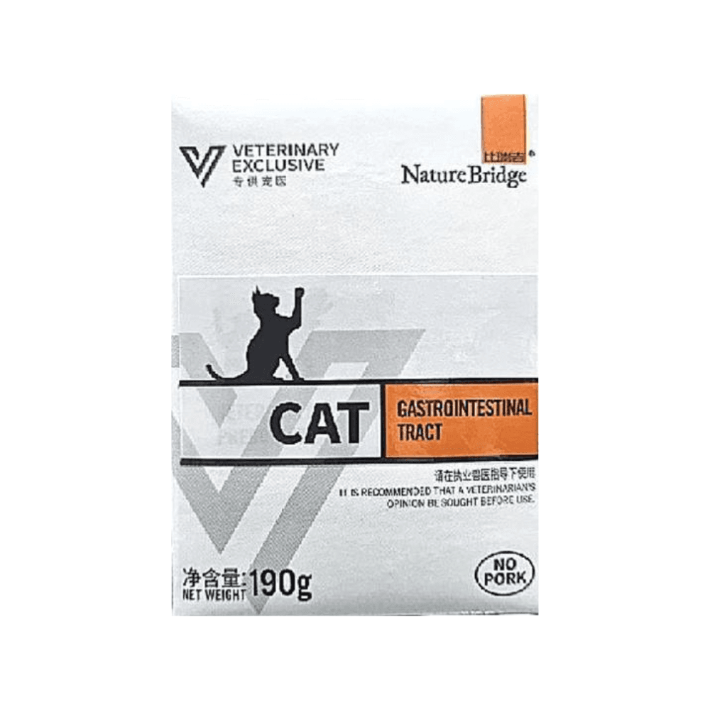 Nature Bridge Veterinary Exclusive Gastrointestinal Tract Wet Cat Food 190g