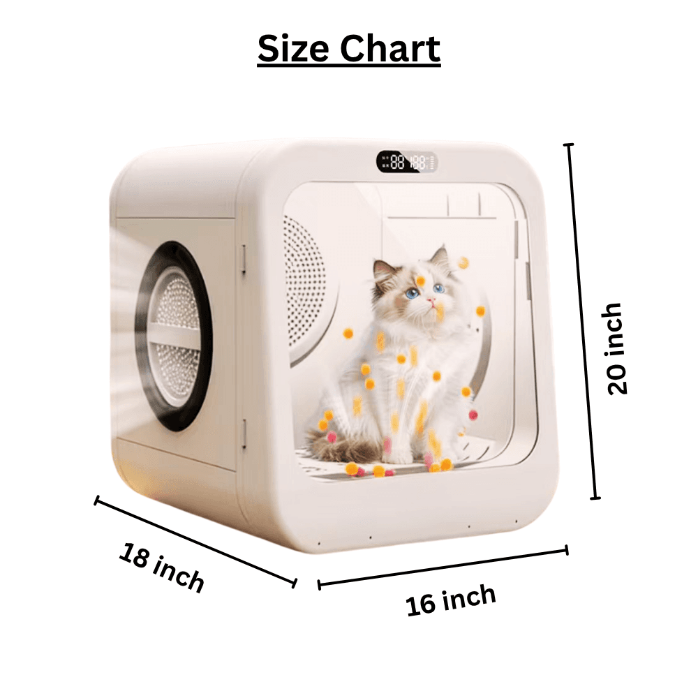 Intelligent Premium Automatic Pet Drying Cabinet Hair Dryer Box Dryer Room