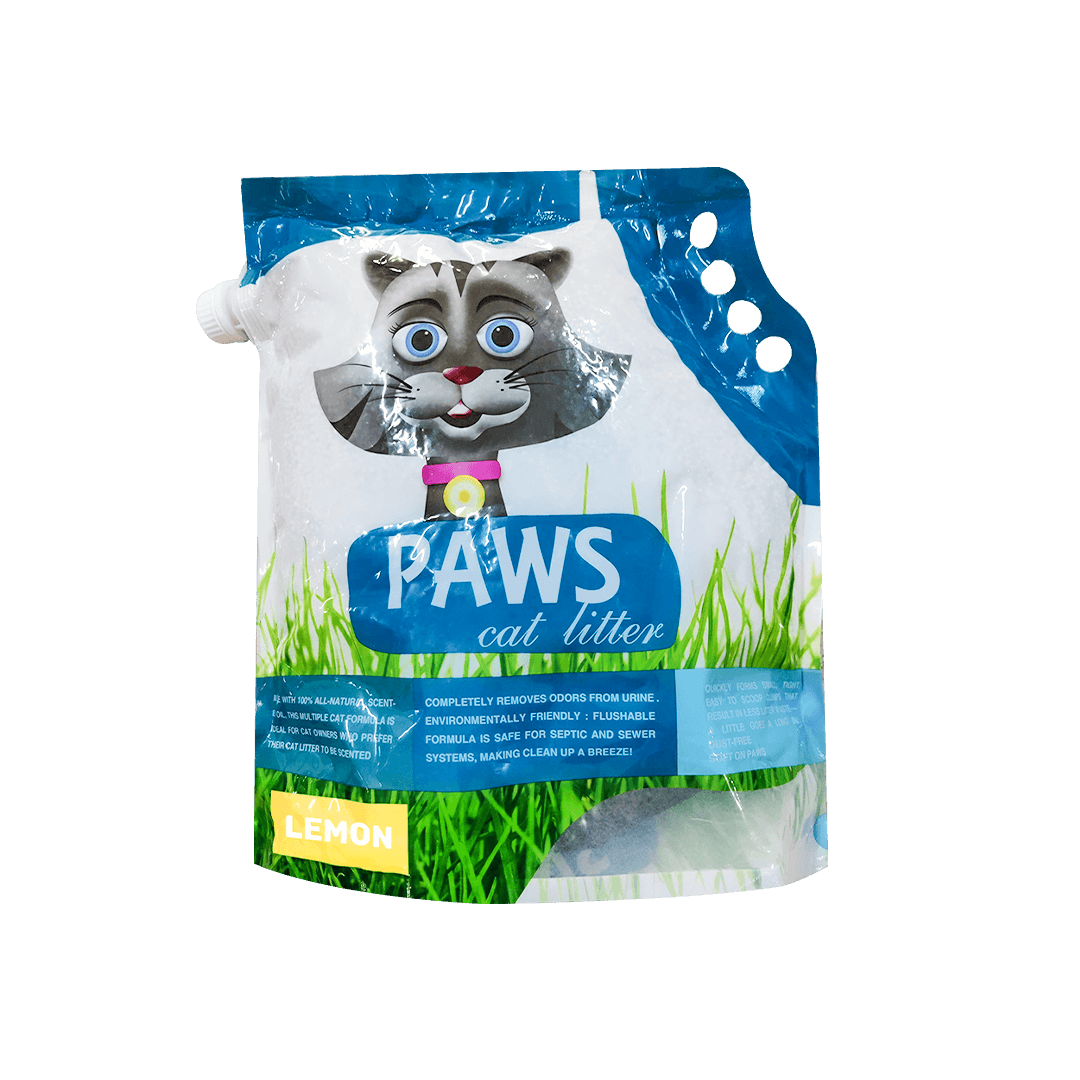 Paws Clumping Cat Litter Lemon 5L (4.5kg)