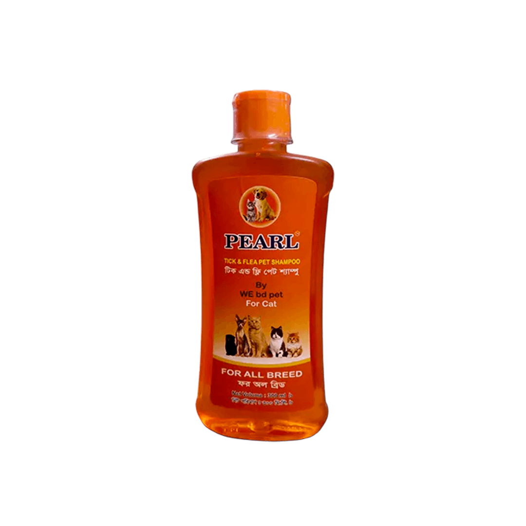 Pearl Tick & Flea Cat Shampoo for All Breed 300ml