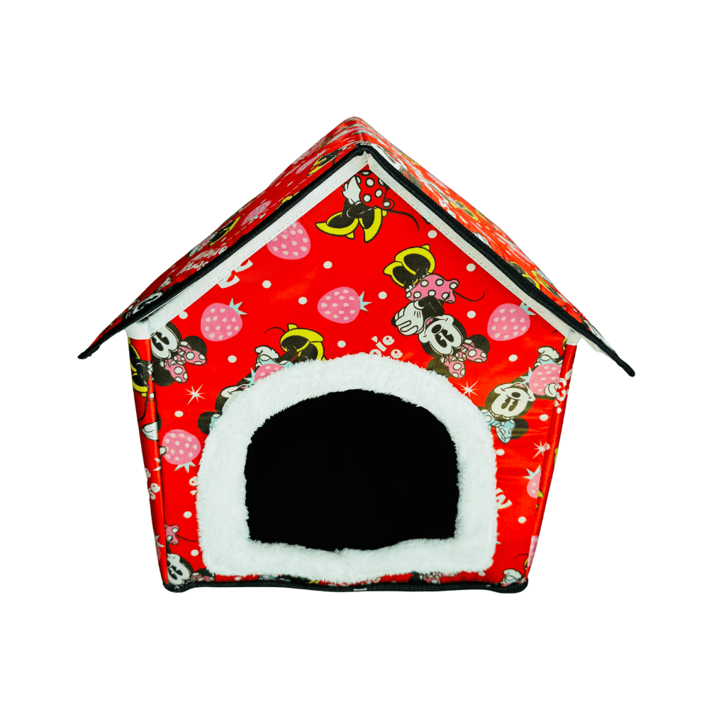 Large Foldable Soft Square Shape Pet Cat House