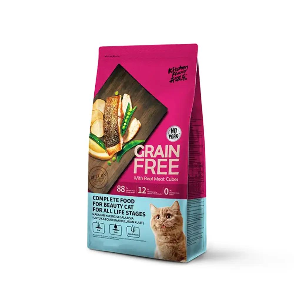Kitchen Flavor Grain Free Complete Beauty Cat Food for All Life Stages 400g
