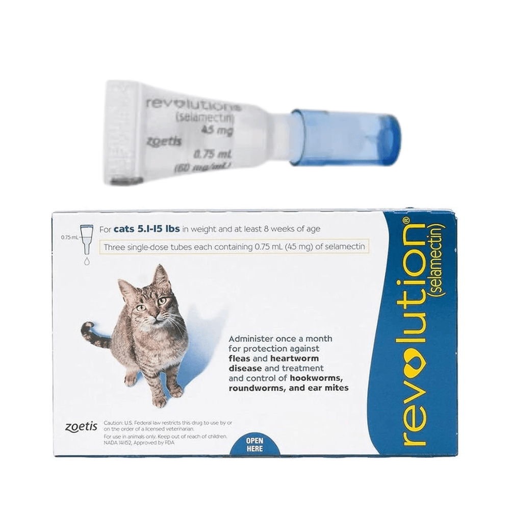Revolution Flea & Tick Spot On for Cats (1 Dose)