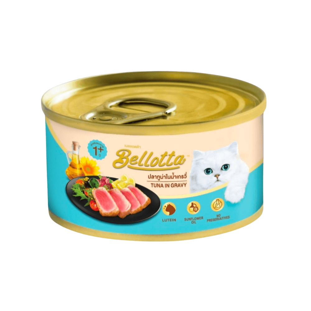 Bellotta Cat Pate Canned Food Tuna in Gravy 85gm