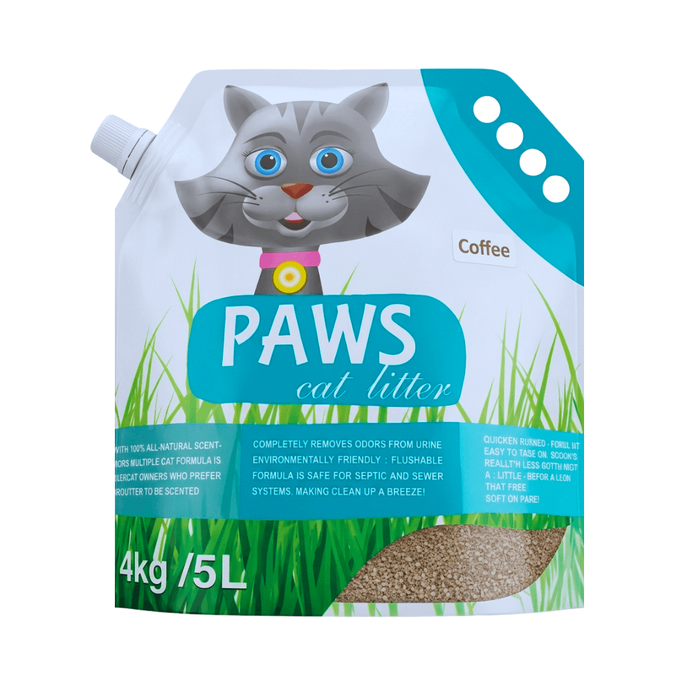 Paws Clumping Cat Litter Coffee 5L