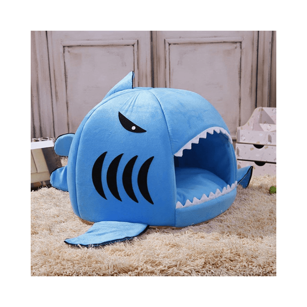 Washable Comfortable Soft Shark House Cave Tent