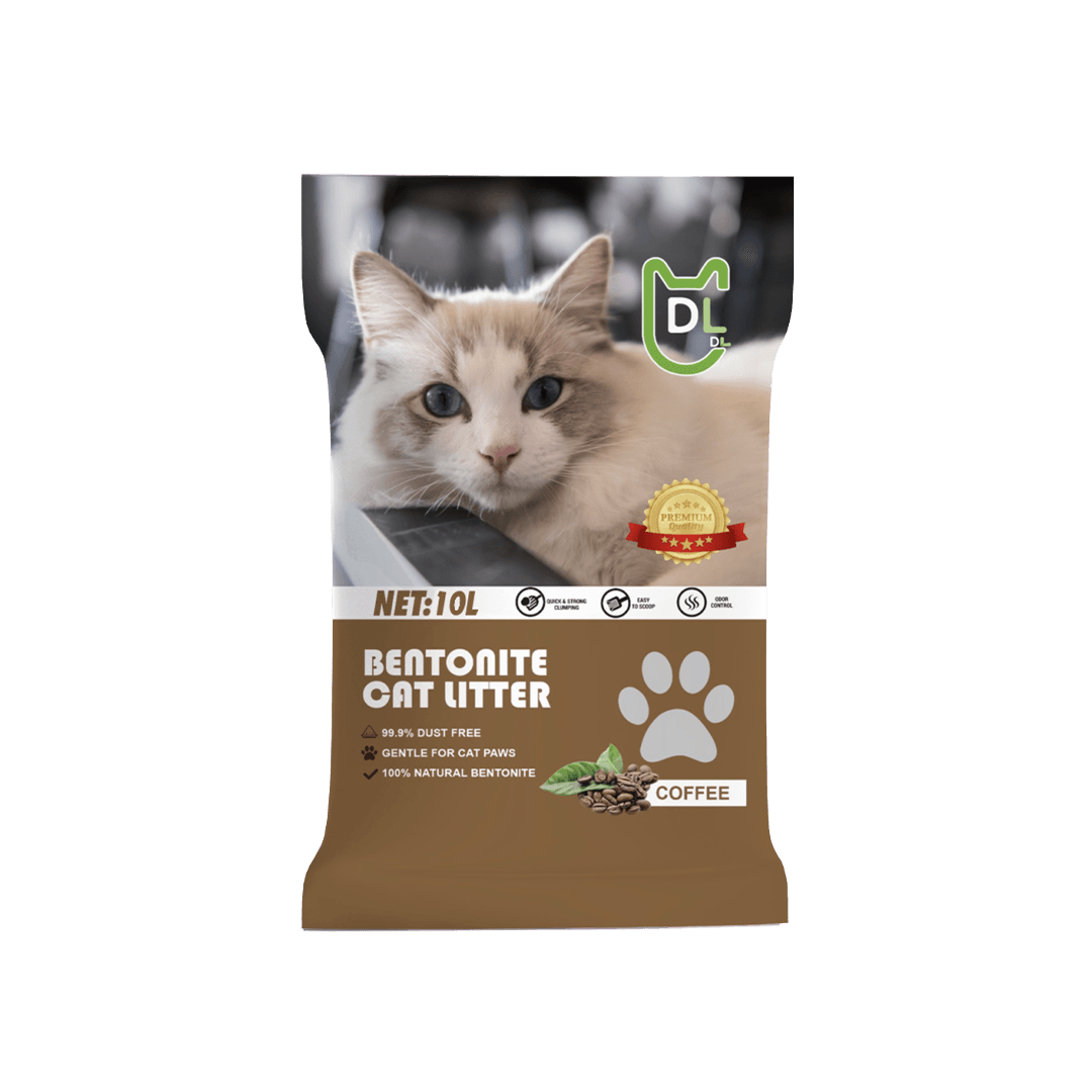 DL Bentonite Cat Litter Coffee 10L