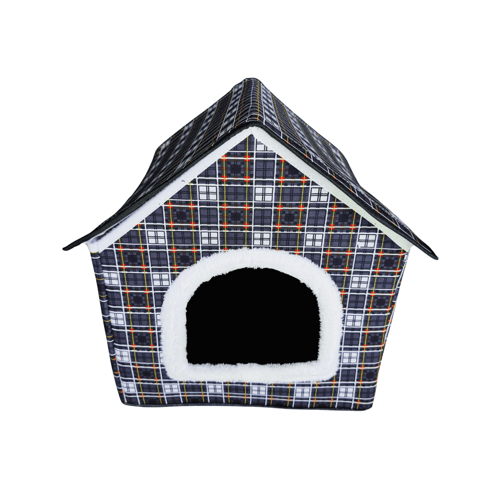 Large Foldable Soft Square Shape Pet Cat House