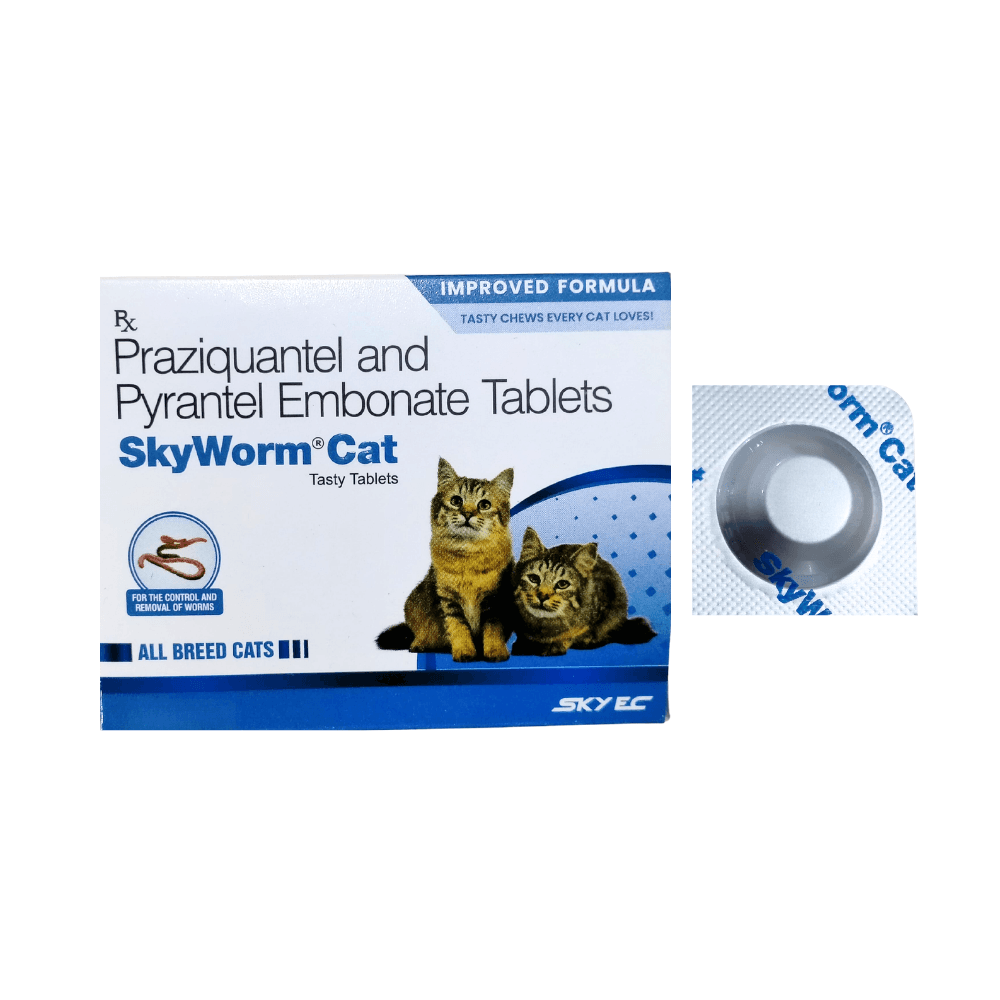 Skyworm Cat Deworming Tablet (1 Tablet)
