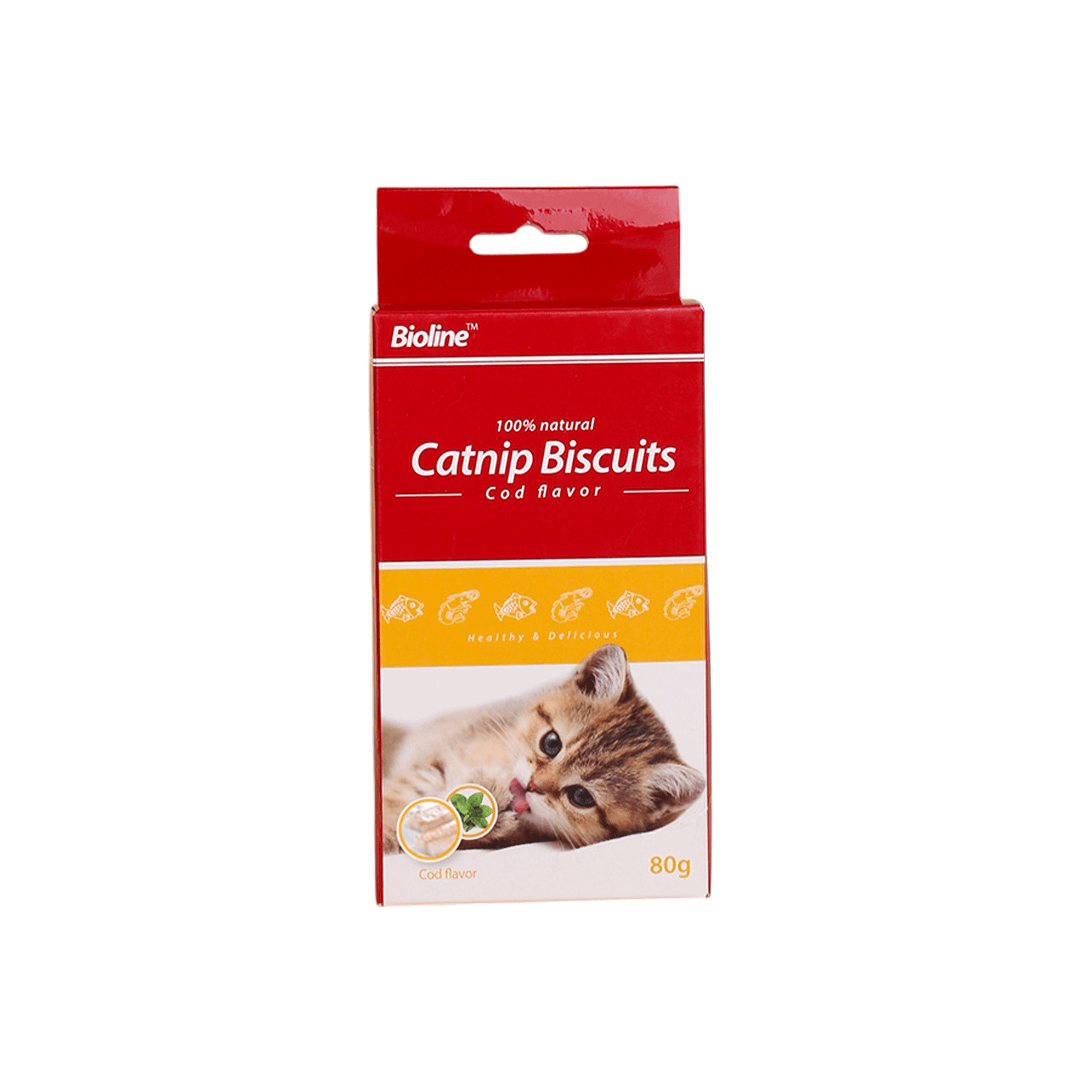 Bioline Catnip Biscuit Cod Flavour 80g
