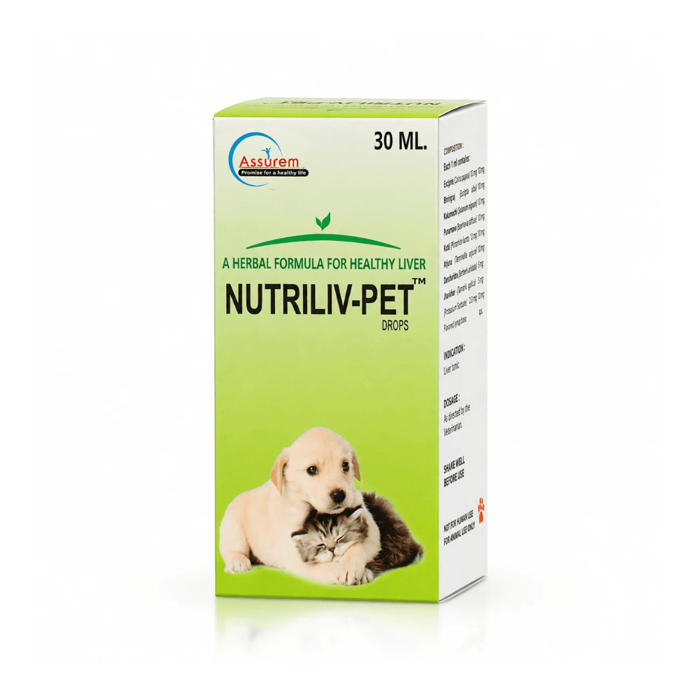 Assurem Nutriliv Pet Herbal Liver Syrup 30ml