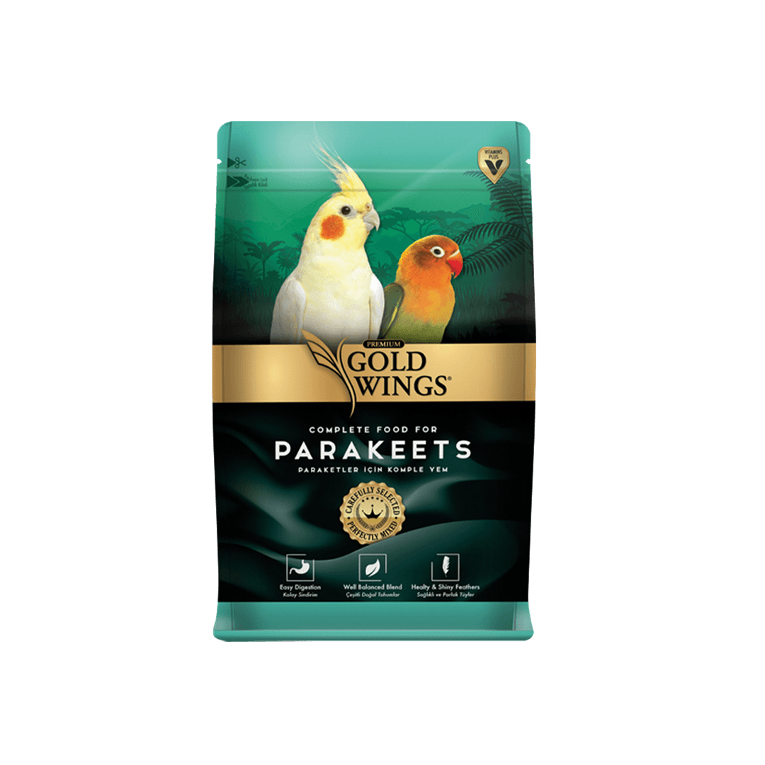 Goldwings Bird Food Parakeet Mix Pack 1kg