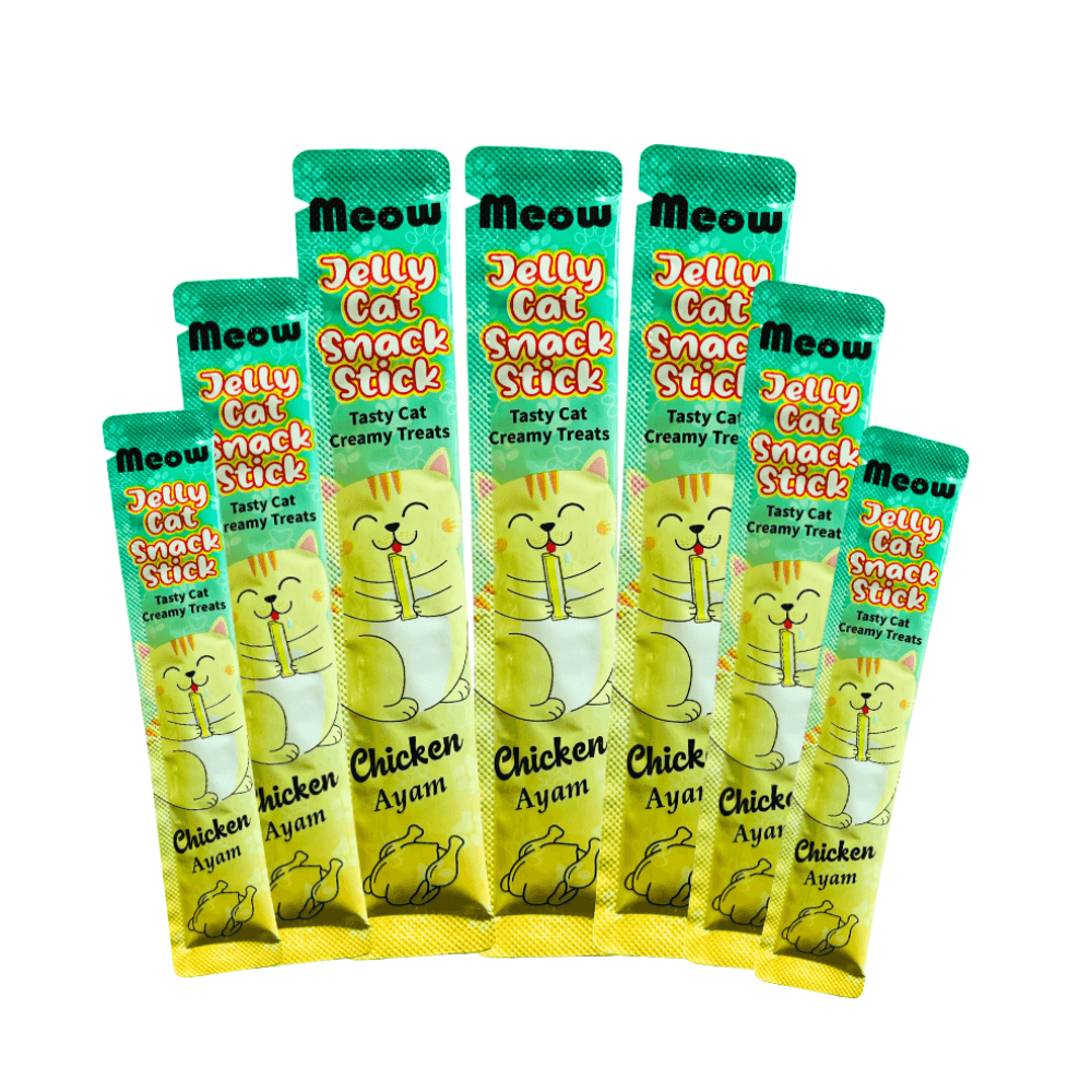 10 Pieces Chicken Combo Meow Tasty Cat Creamy Treat