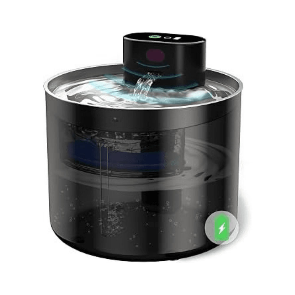 2.2L Rechargeable Wireless Water Fountain Automatic Drinker