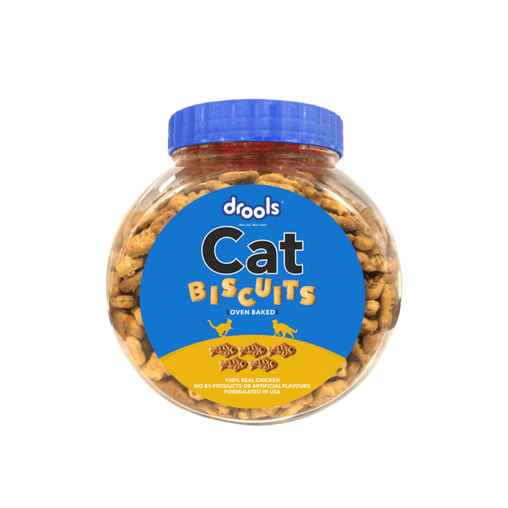 Drools Cat Biscuits Oven Baked Crunchy Treats 400gm