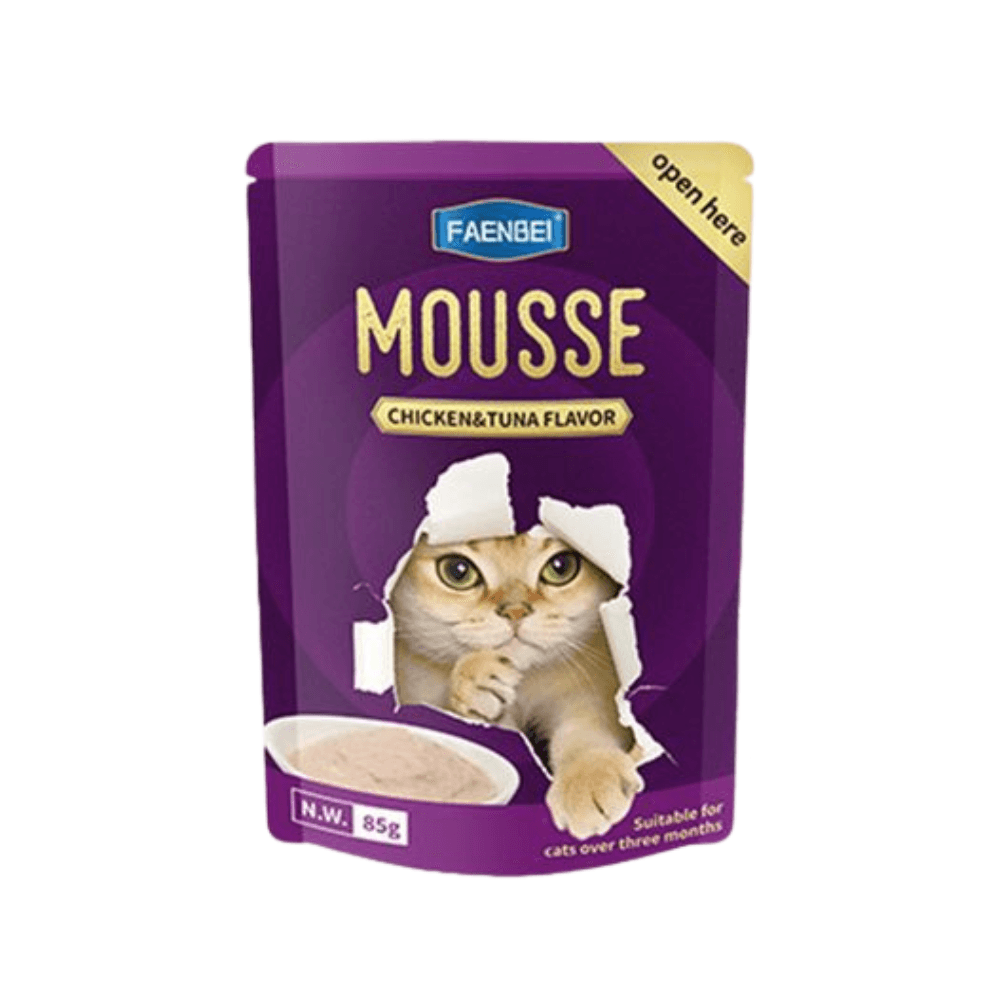 Faenbei Cat Mousse Pouch Chicken & Tuna 85g