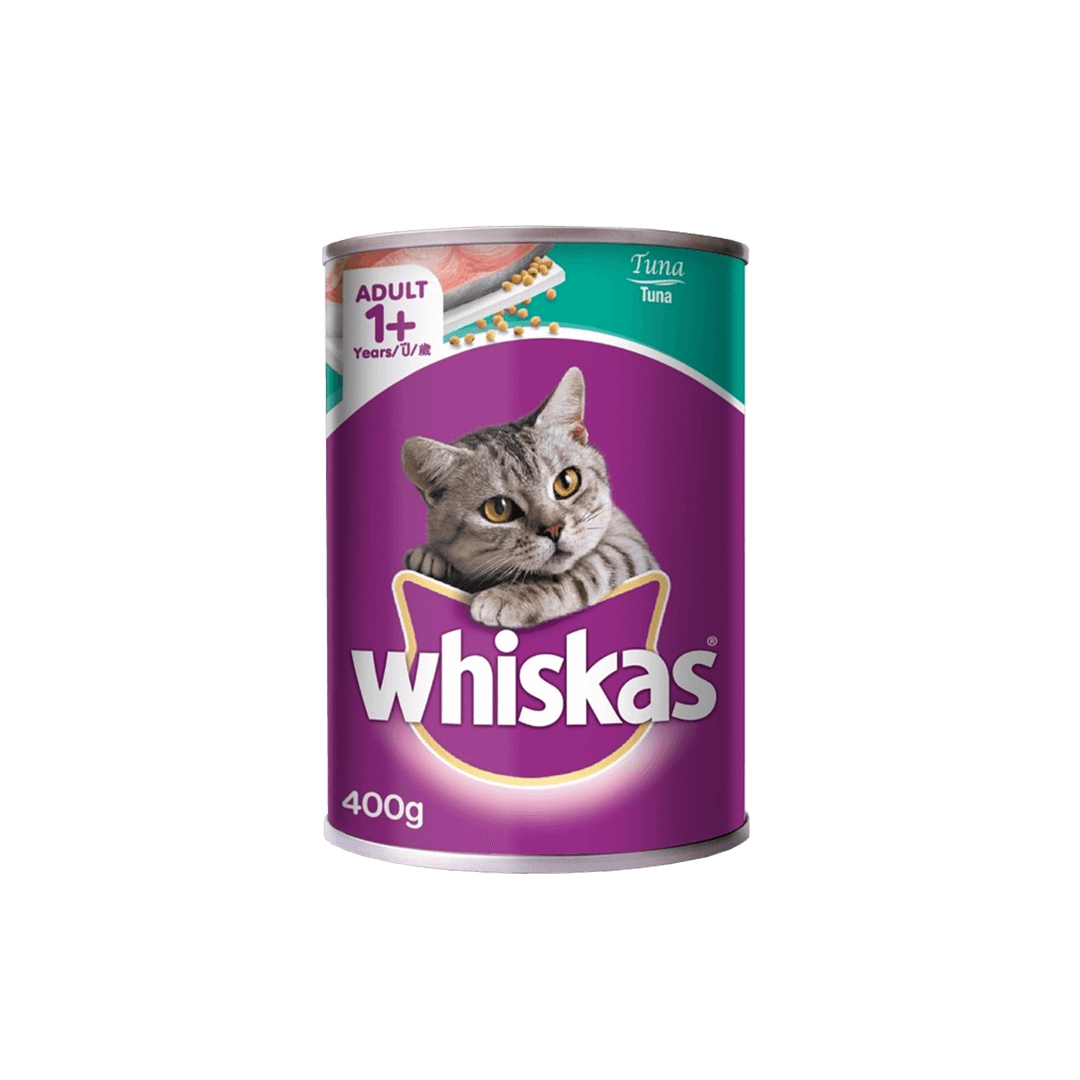 Whiskas Adult Cat Canned Food Tuna 400gm