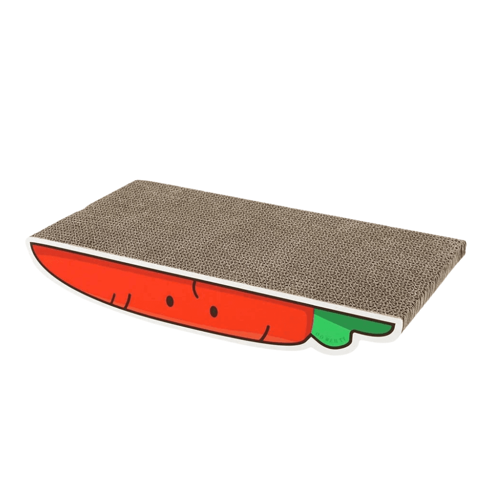 Carrot Shape Playful Cat Scratching Toy