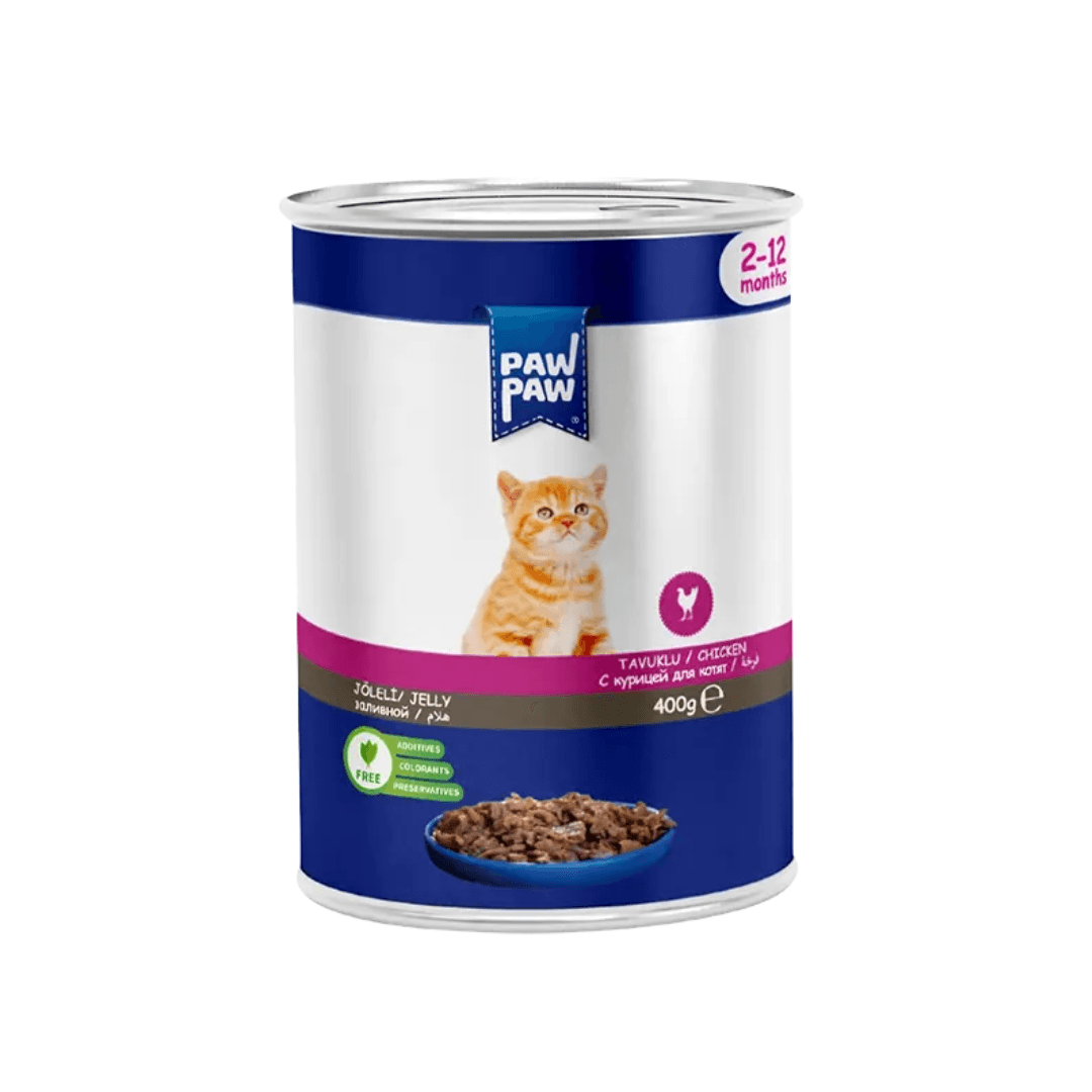 Paw Paw Kitten Canned Food Chicken 400gm