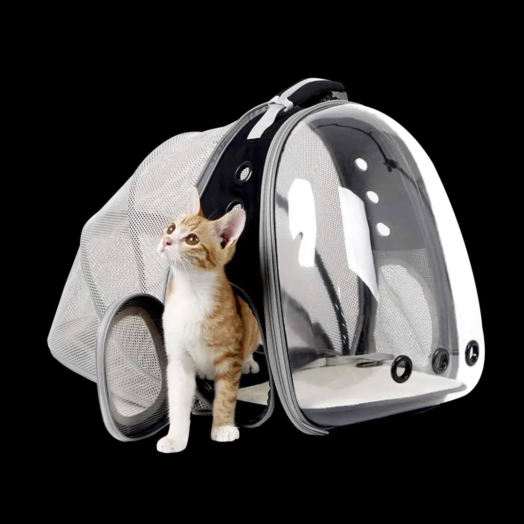 Expandable Pet Carrier Bag Cat Tent Backpack