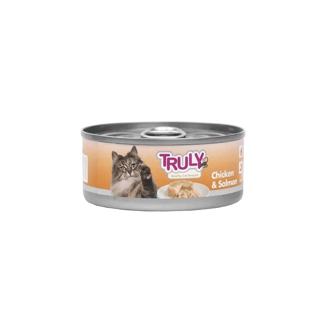 Truly Grain Free Cat Food Can Chicken & Salmon 95gm