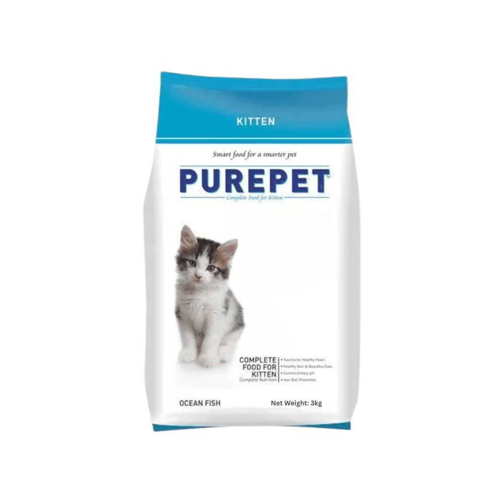 Purepet Kitten Cat Food Ocean Fish 3kg