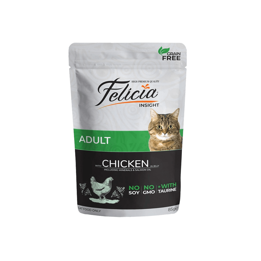 Felicia Grain Free Pouch Adult Chicken 85g