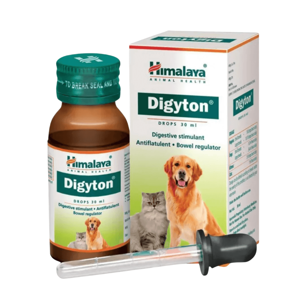 Himalaya Digyton – Digestive Stimulant & Bowel Regulator for Cats & Dogs 30ml