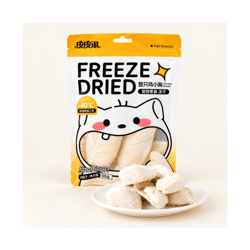 Freeze-Dried Cat Treat Chicken Breast 30g