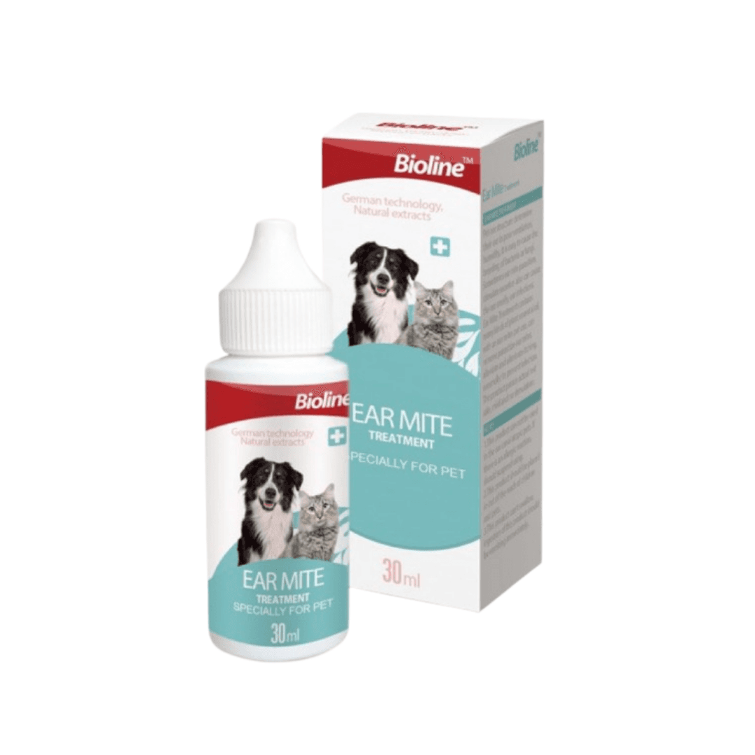 Bioline Ear Mite for Cat & Dog 30ml