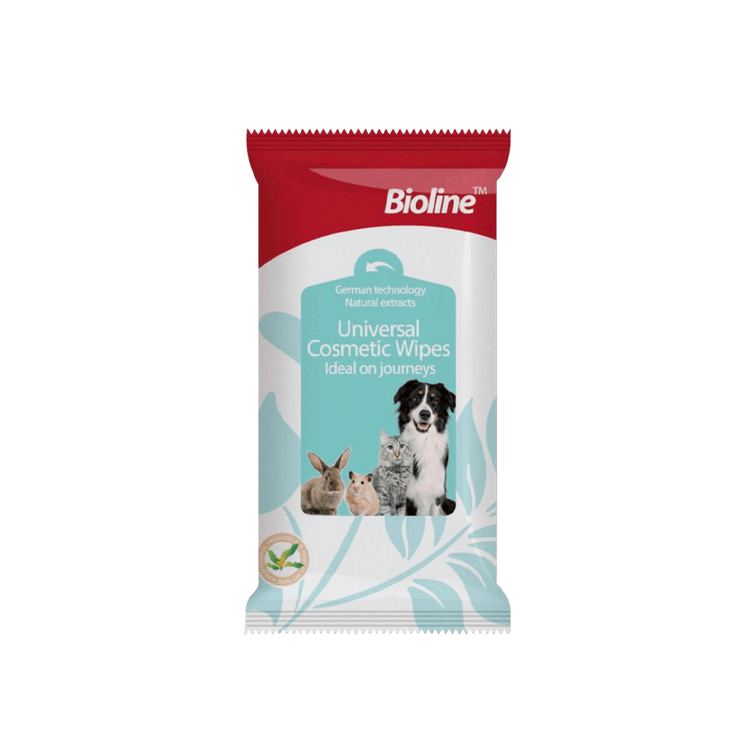 Bioline Universal Cosmetic Wipes for Eyes, Ears, Face & Body (30 Pieces Set)