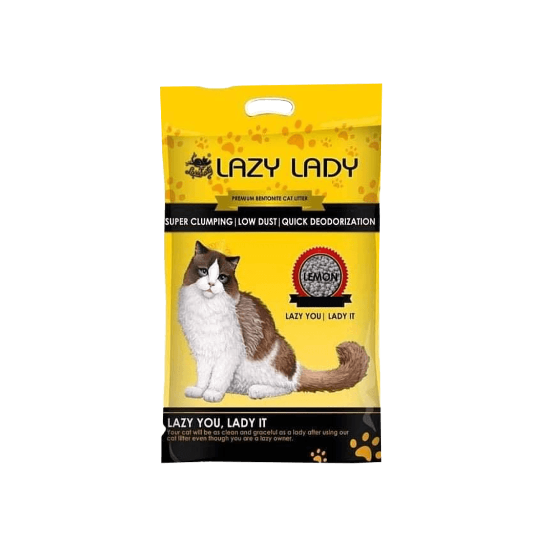 Lazy Lady Cat Litter Lemon 5L