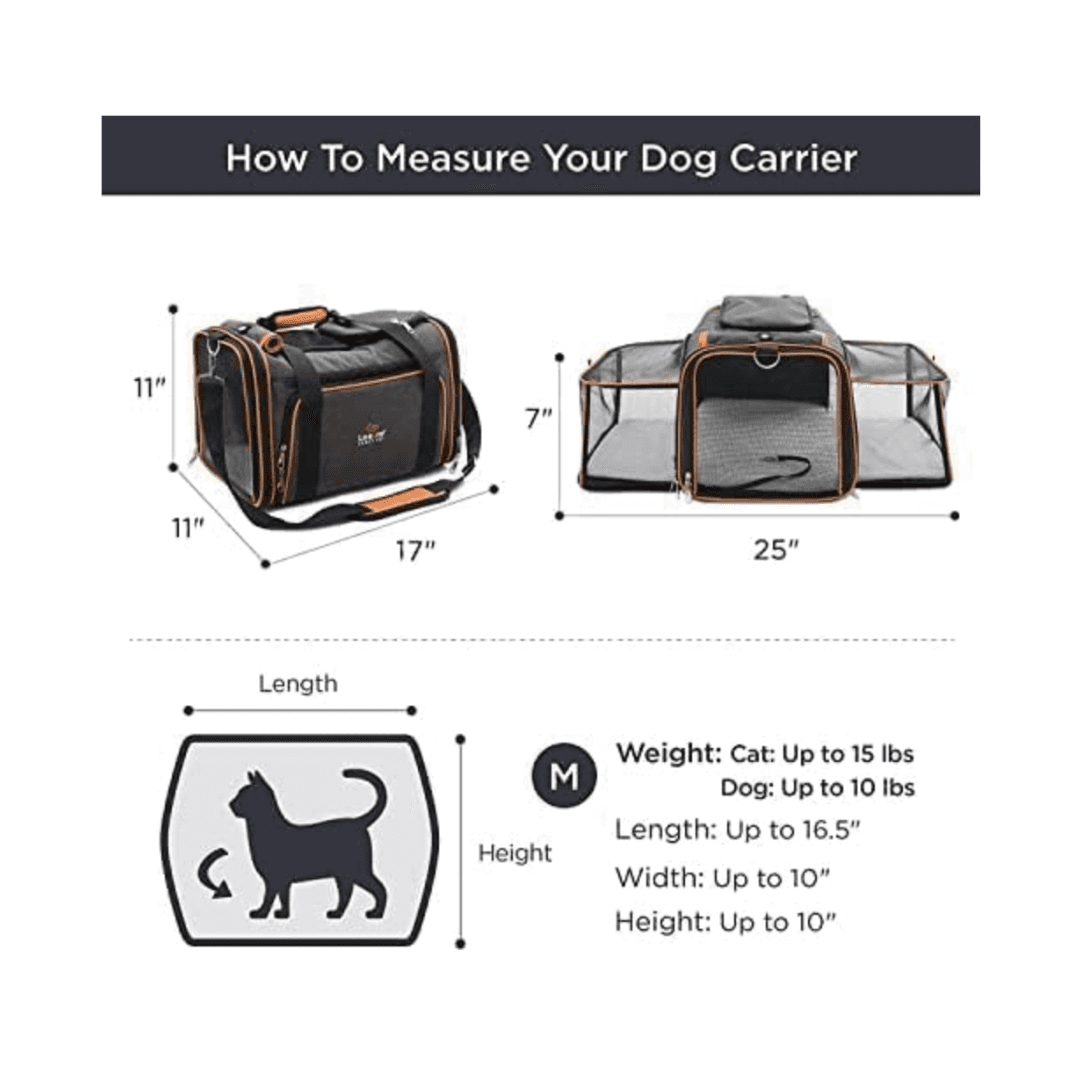 Large Foldable & Breathable Pet Carrier Cage Bag