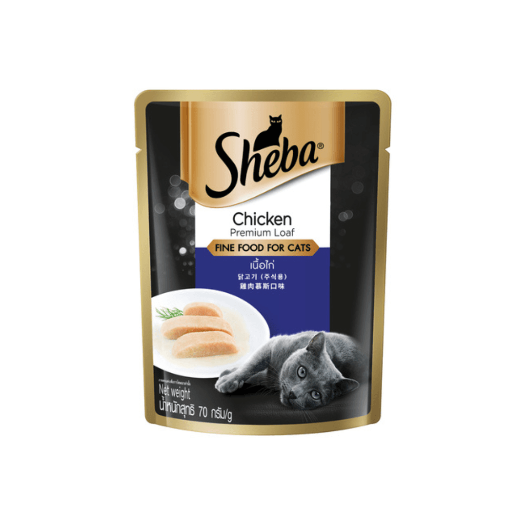 Sheba Pouch Adult Chicken 70g