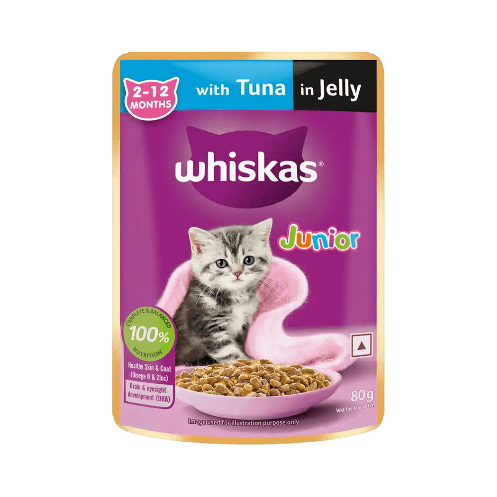 Whiskas Pouch Junior Tuna in Jelly 80g