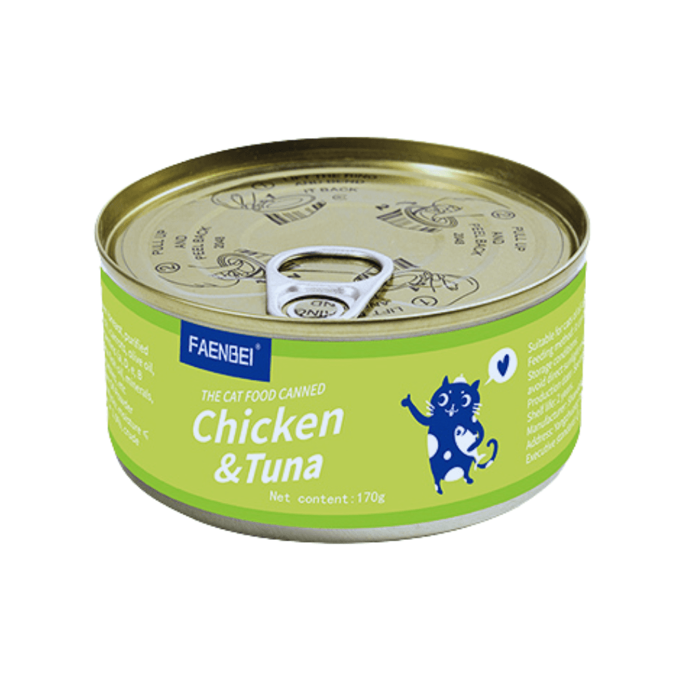 Faenbei Cat Canned Food Chicken & Tuna 170g