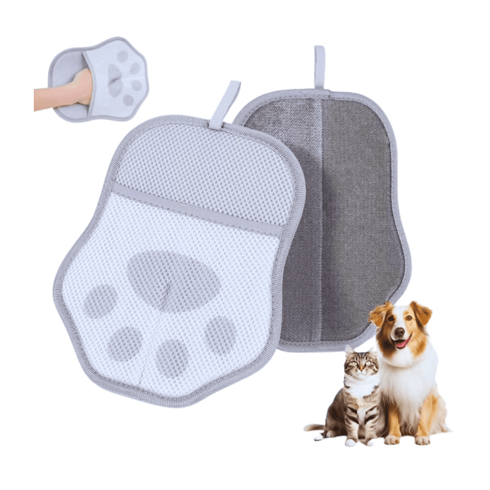 Multipurpose Washable Pet Fur Removal Gloves for Cats & Dogs