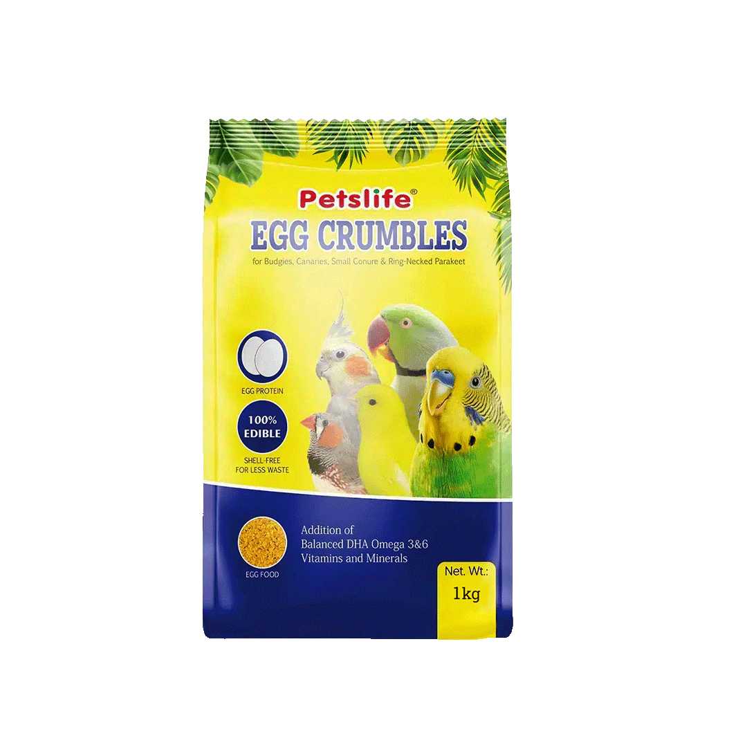 Petslife Egg Crumbles Egg Food 1kg