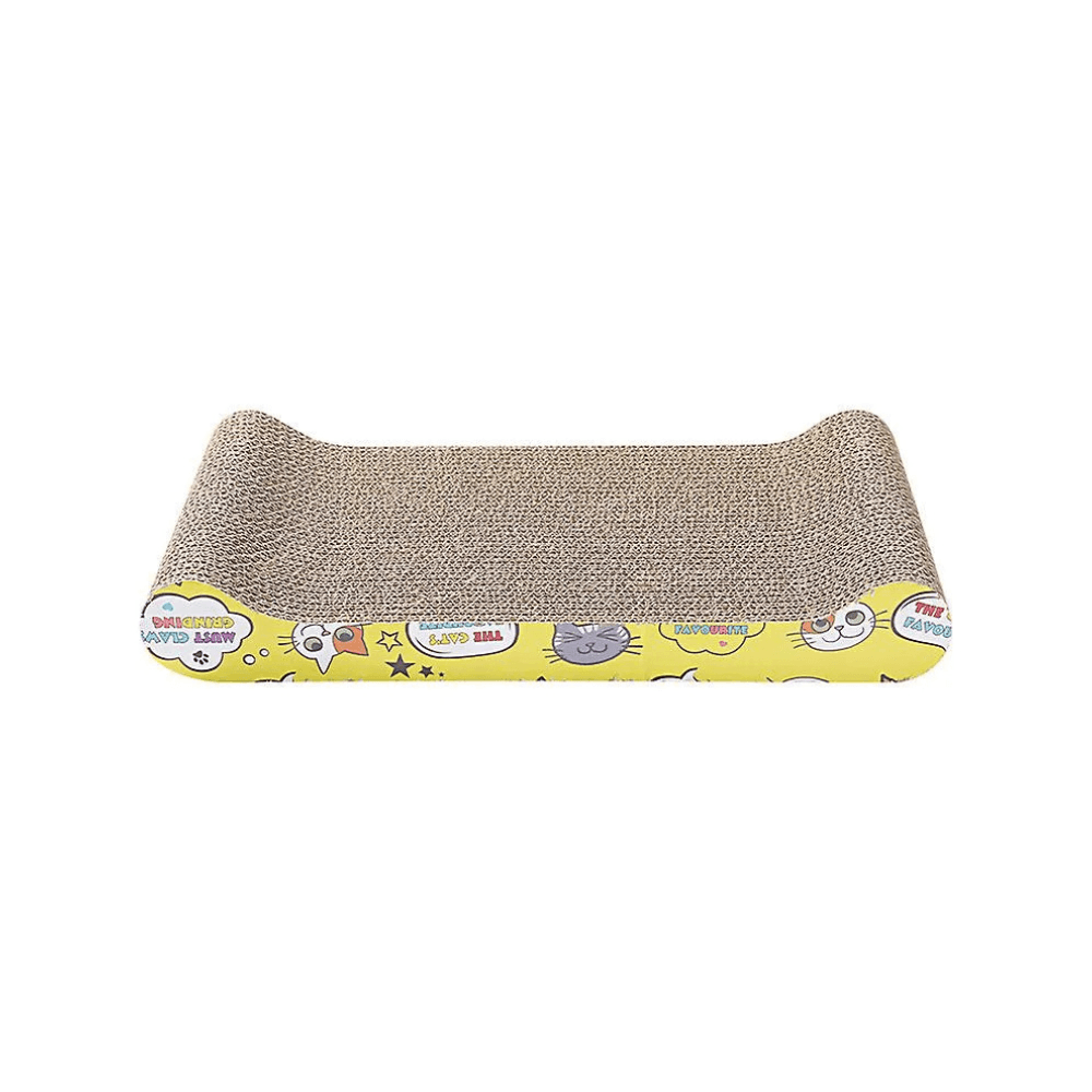 Bed Shape Cat Scratcher Board Scratching Toy