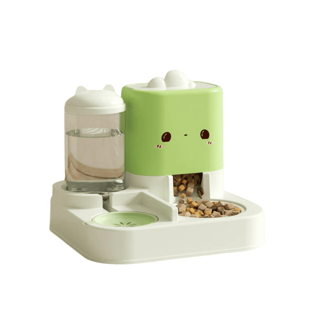 Classy Automatic Pet Feeder and Water Dispenser Set